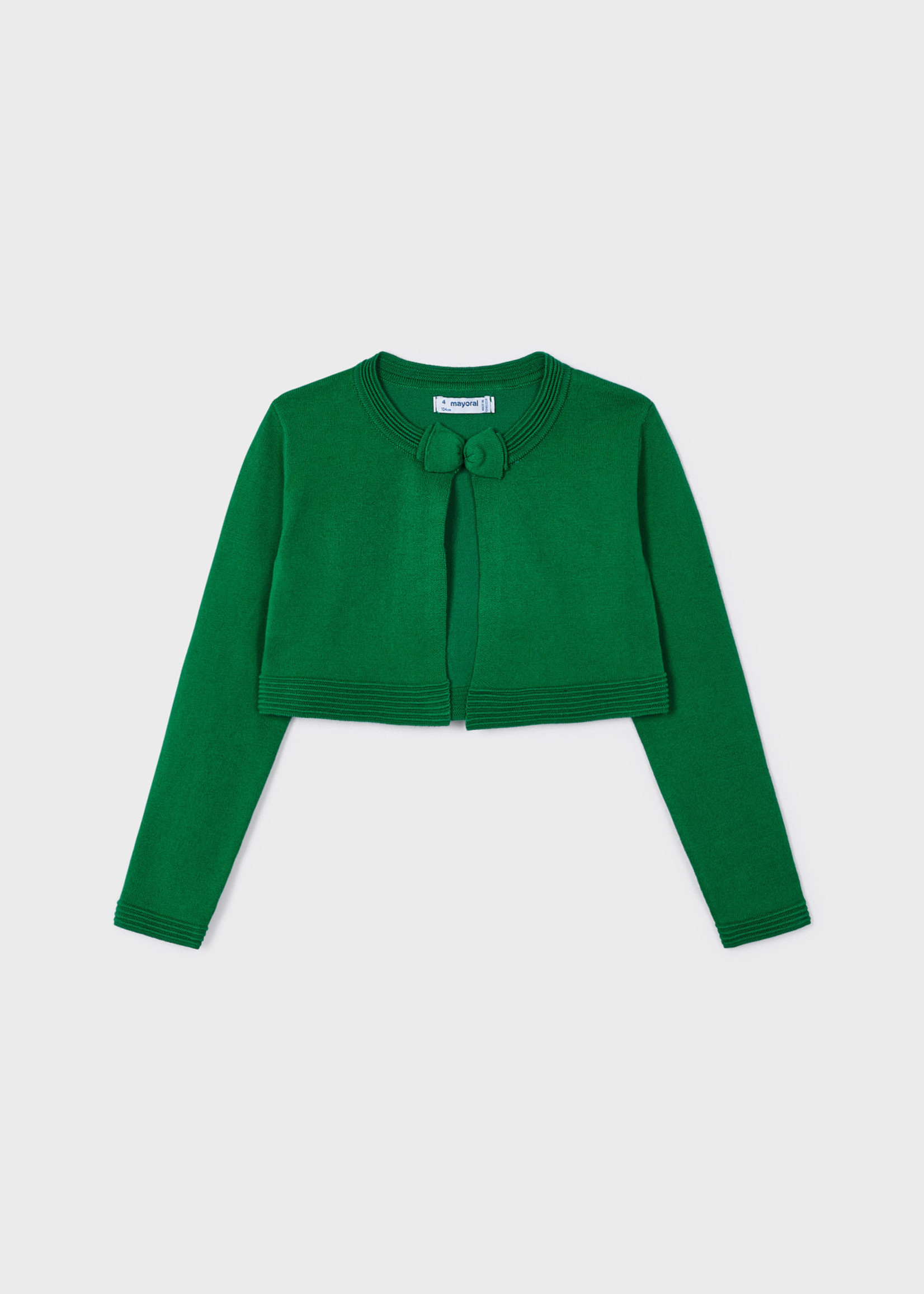 Mayoral Mayoral Basic knitted cardigan Emerald - 23 00321