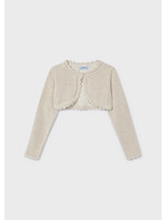 Mayoral Mayoral Basic knit cardigan Champagne - 23 00320