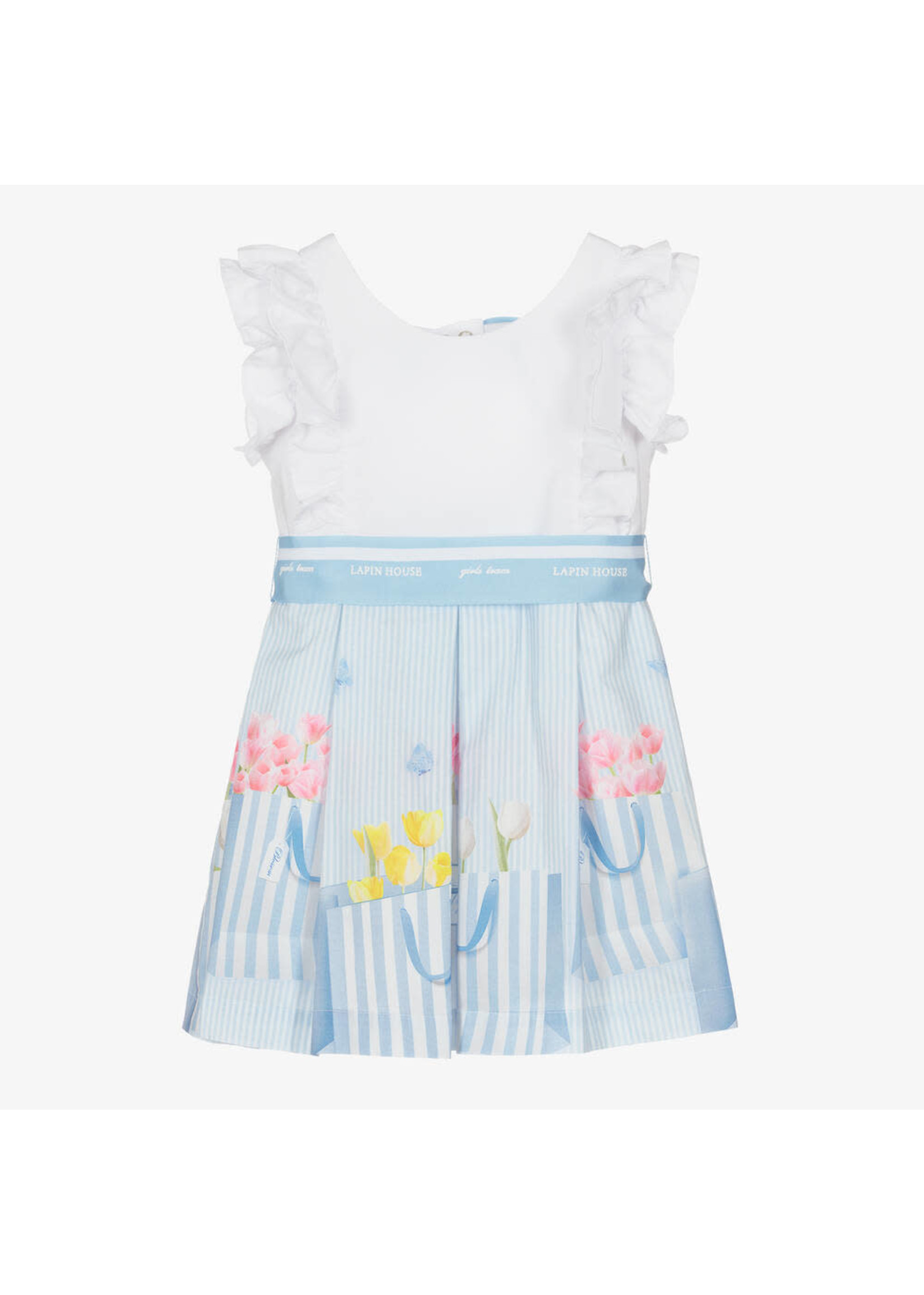 Lapin House Lapin House Dress Blue flower