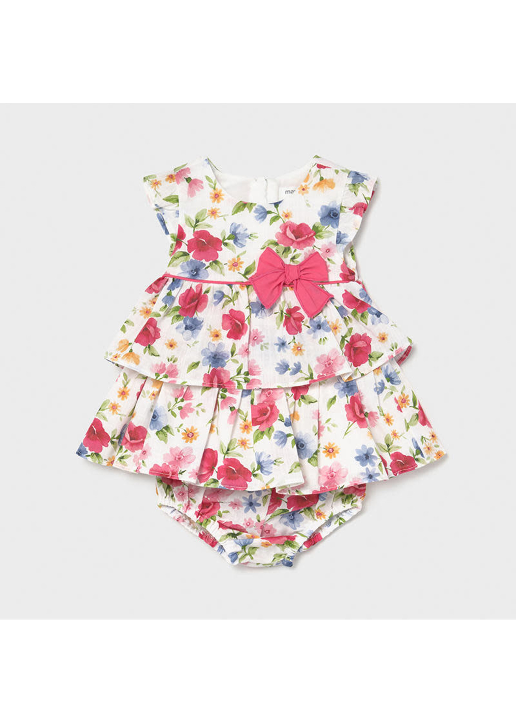 Mayoral Mayoral Printed dress pink - 21 01831