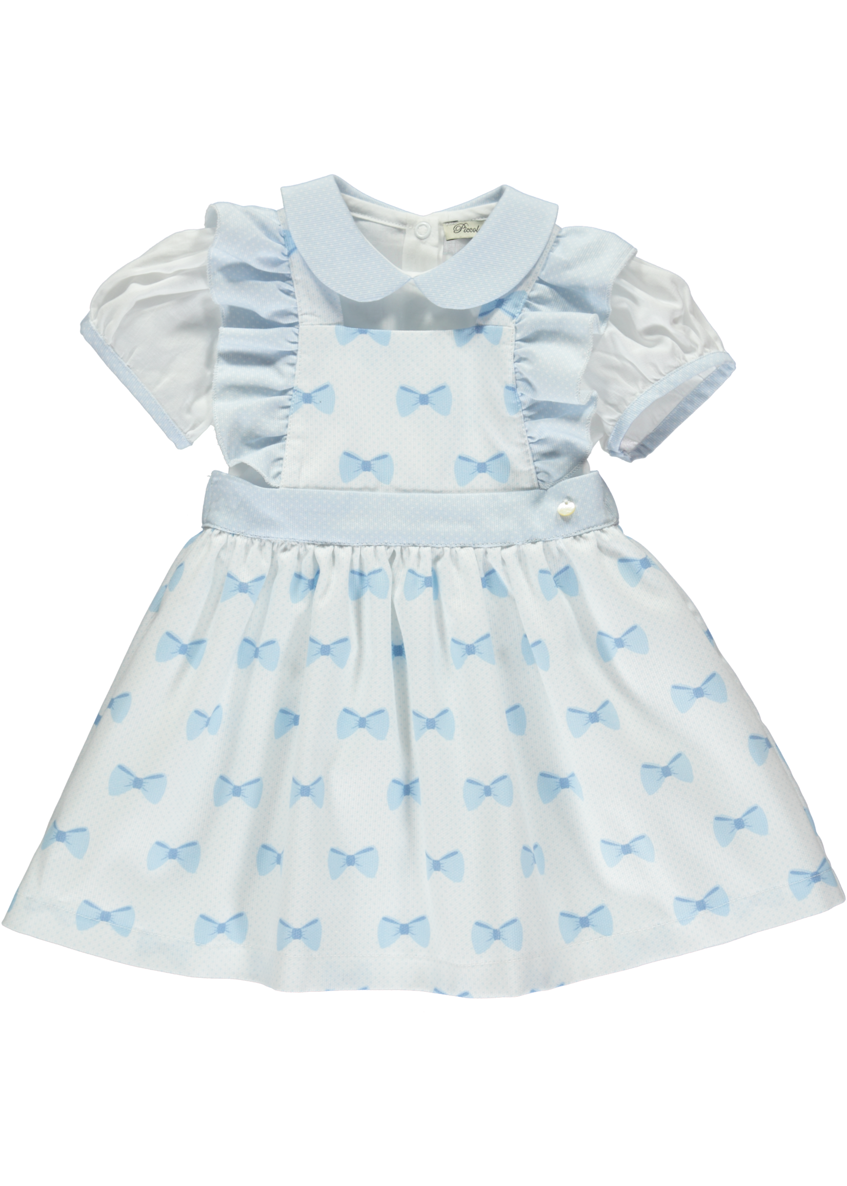 Piccola Speranza Piccola  Speranza blue  dress set