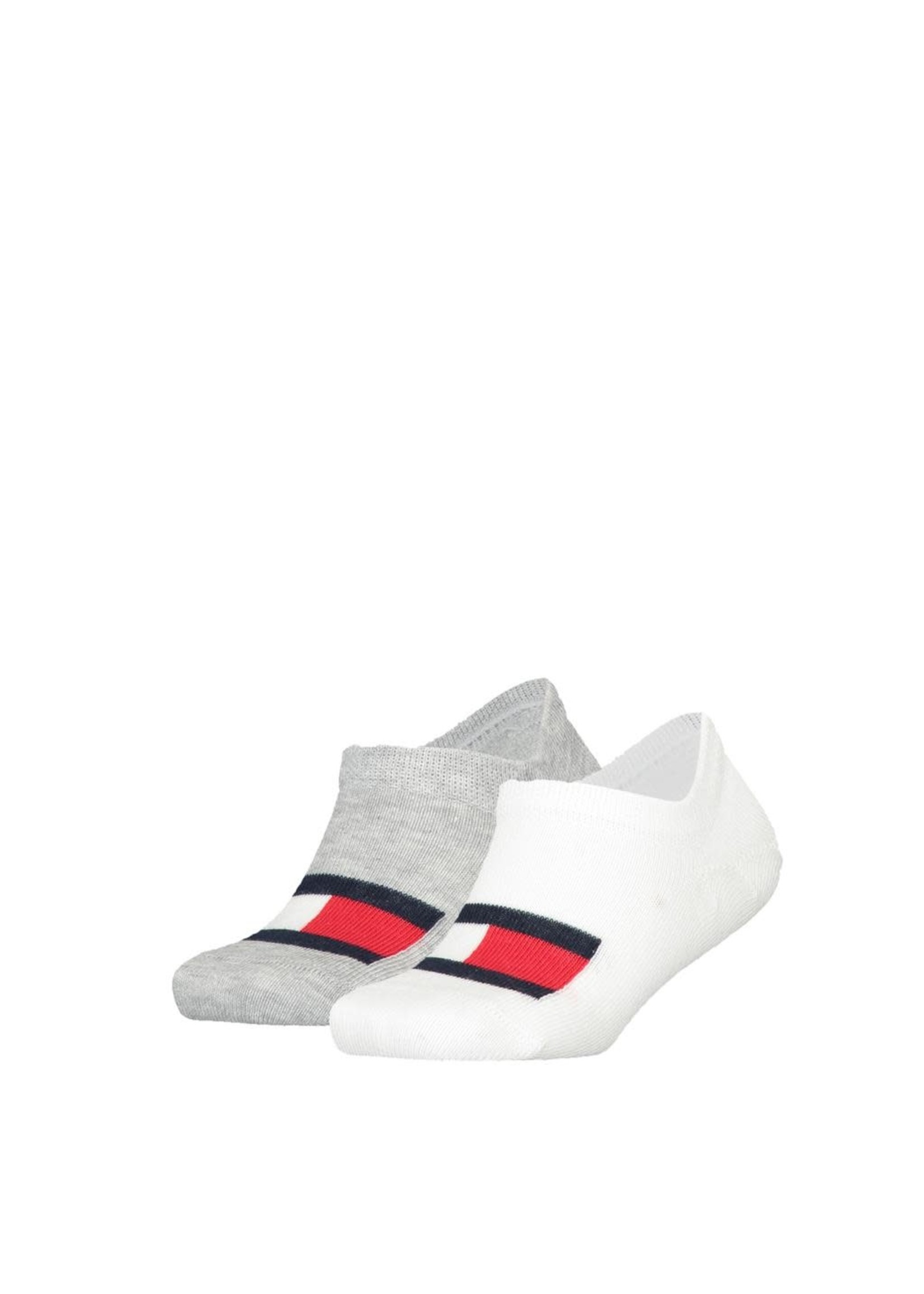 Tommy Hilfiger Tommy Hilfiger sneaker grijs /wit 2 paar