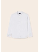 Mayoral Mayoral L/s jacquard shirt White -