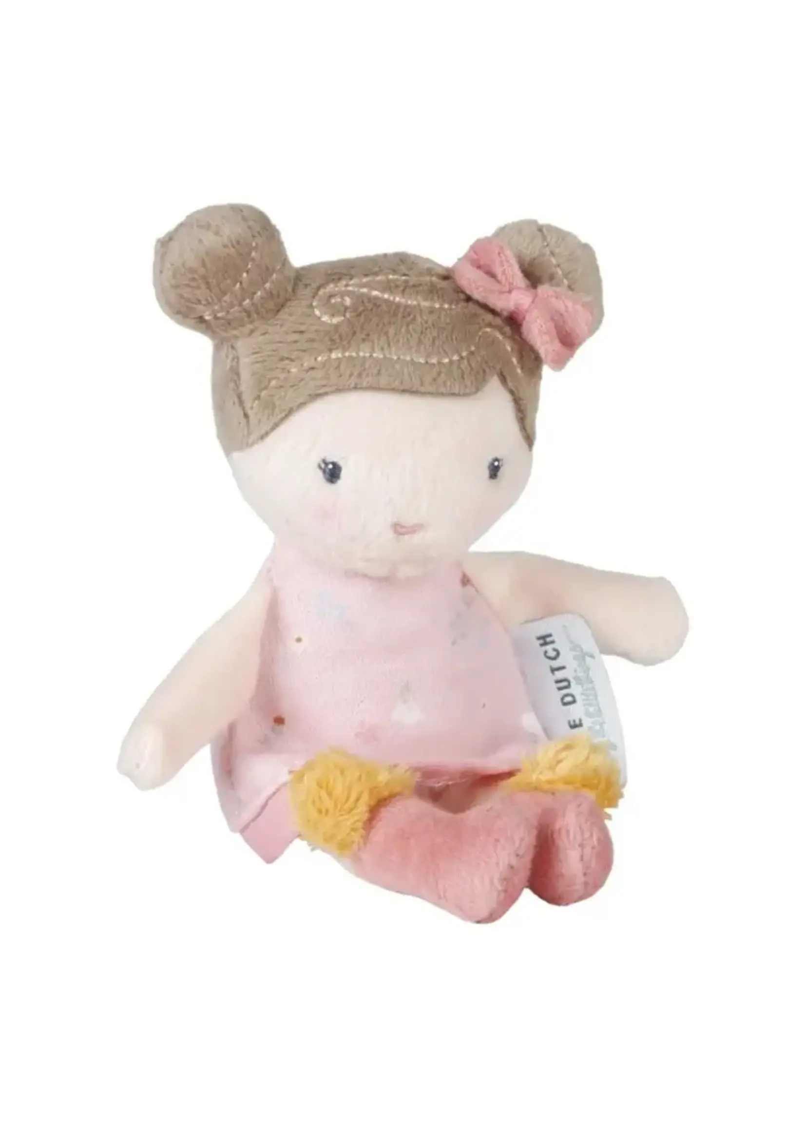 Little Dutch Little Dutch Knuffelpop Rosa 10cm