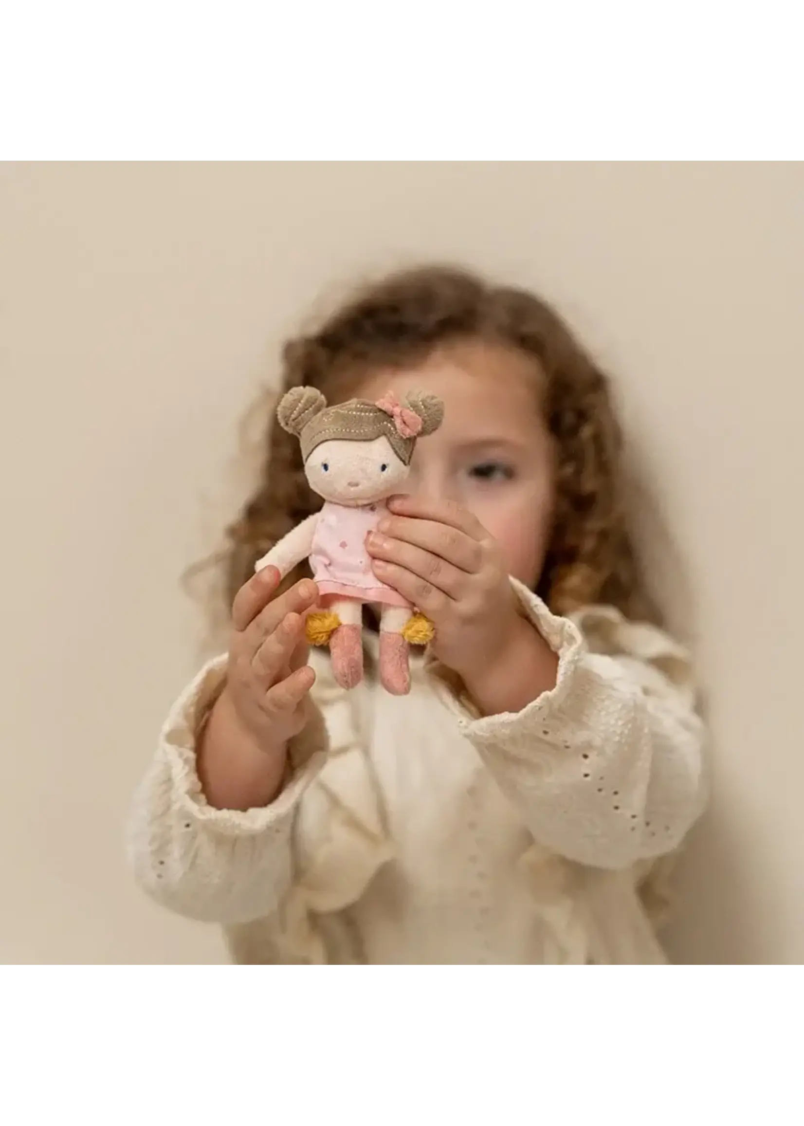 Little Dutch Little Dutch Knuffelpop Rosa 10cm