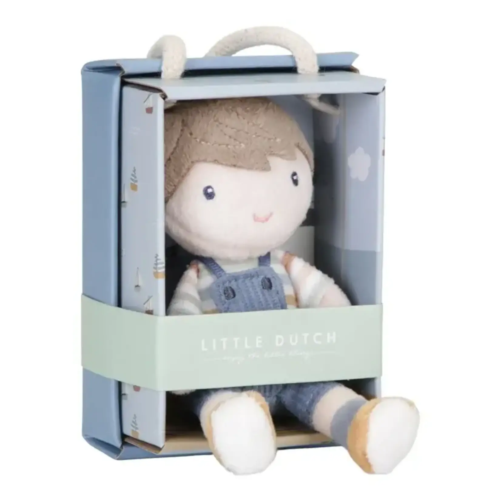 Little Dutch Little Dutch Knuffelpop Jim 10 cm