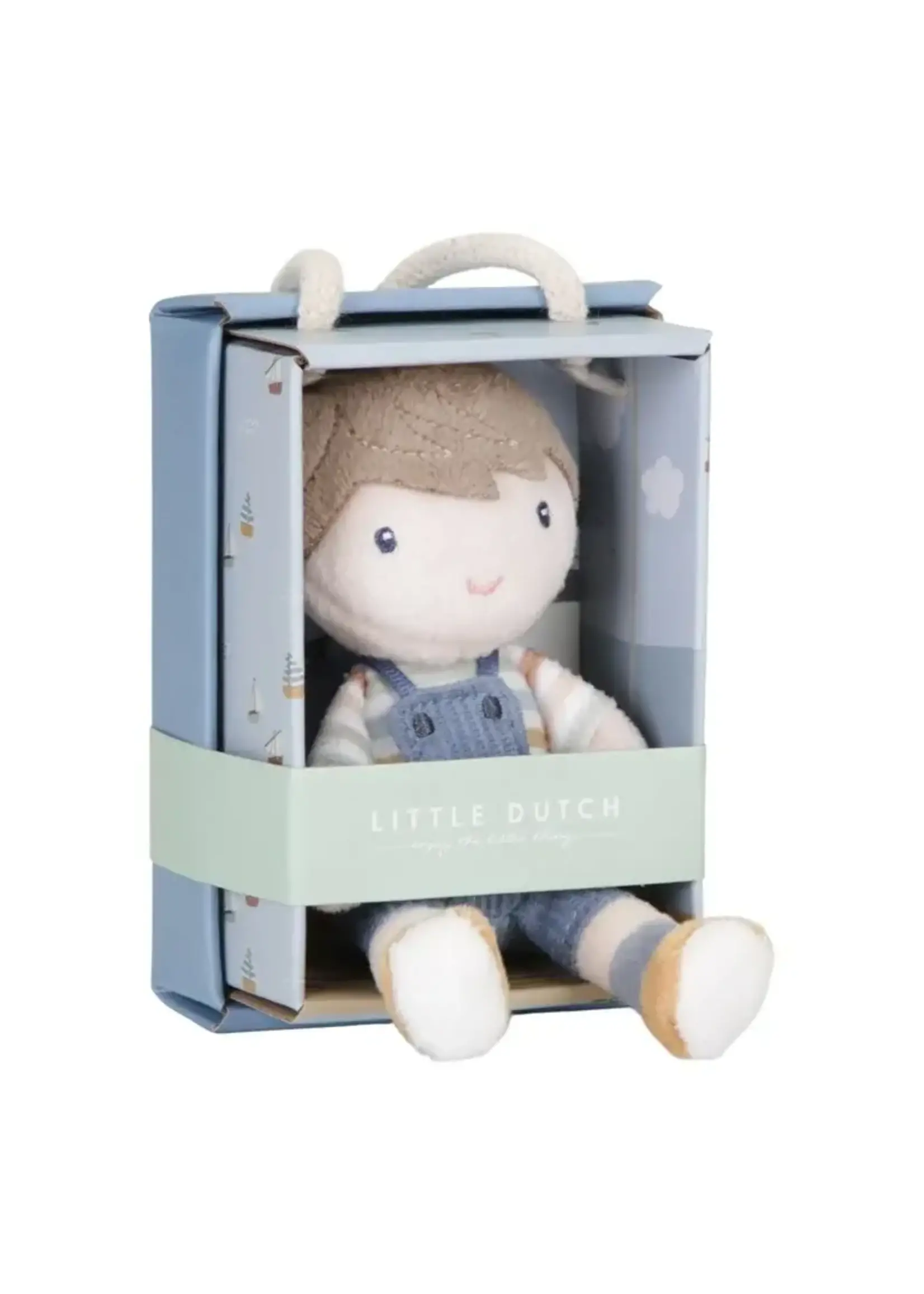 Little Dutch Little Dutch Knuffelpop Jim 10 cm