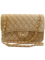Tas  Velvet 27x19x8cm Beige