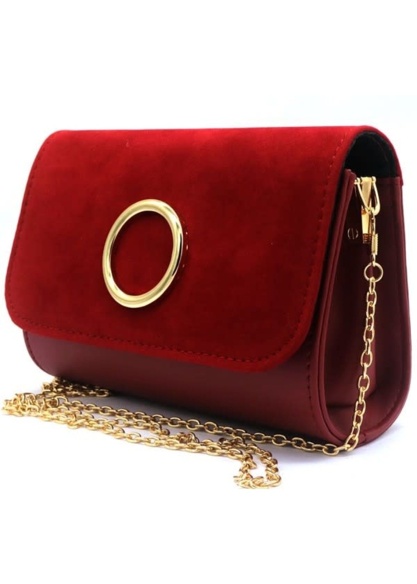 Tas 19.5x8x13cm bordeaux