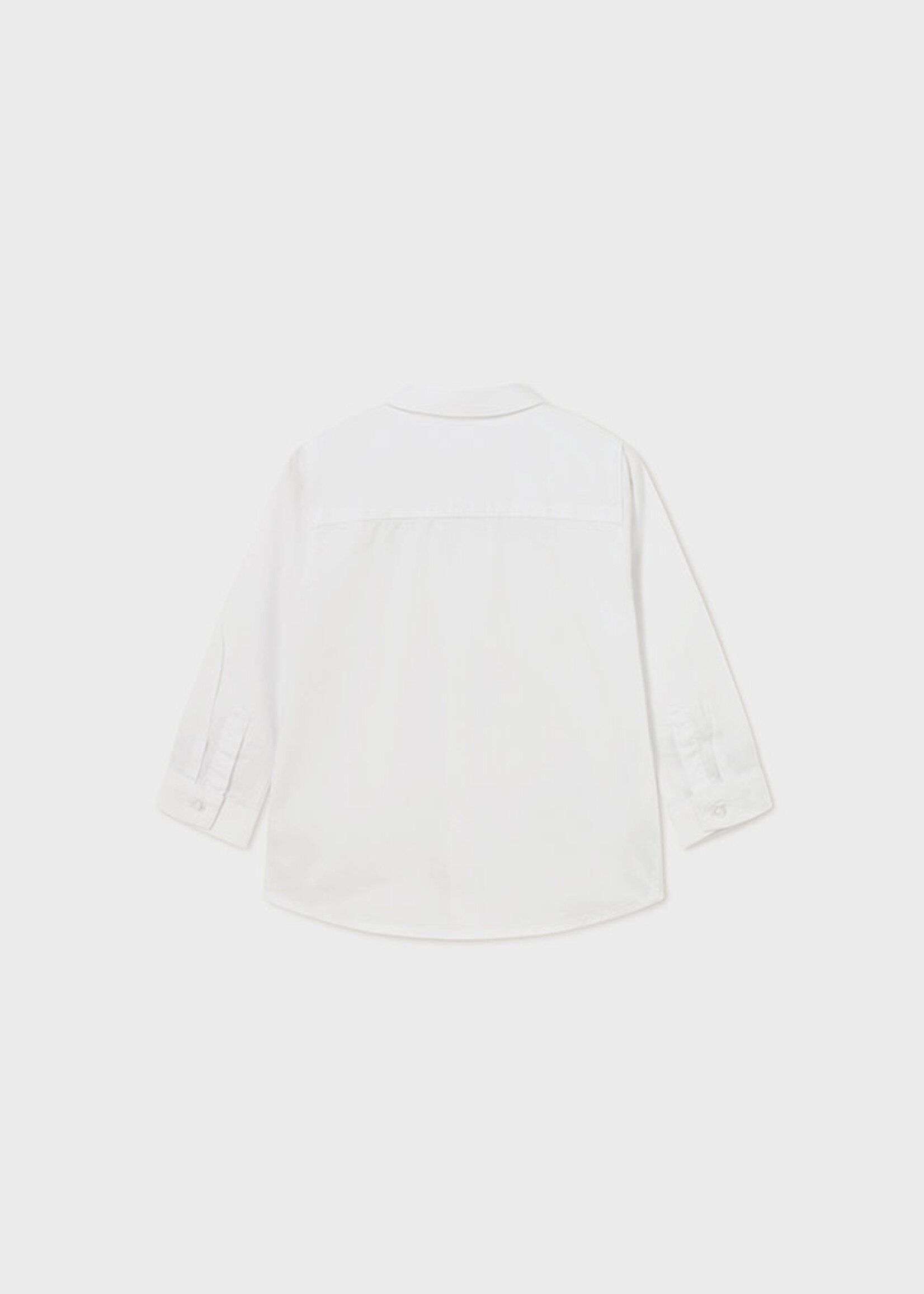 Mayoral Mayoral Basic l/s shirt White - 23 00124