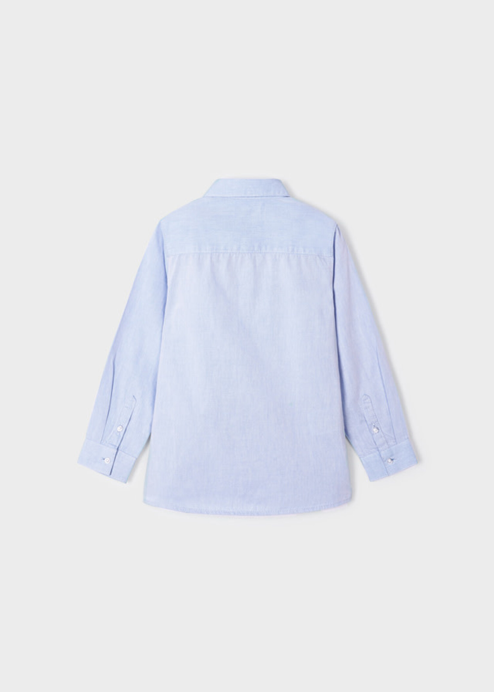 Mayoral Mayoral Basic l/s shirt Lightblue - 23 00146