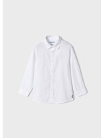 Mayoral Mayoral Basic l/s shirt White - 23 00146