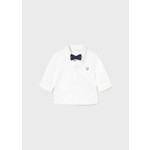 Mayoral Mayoral L/s shirt and bowtie White - 23 02165