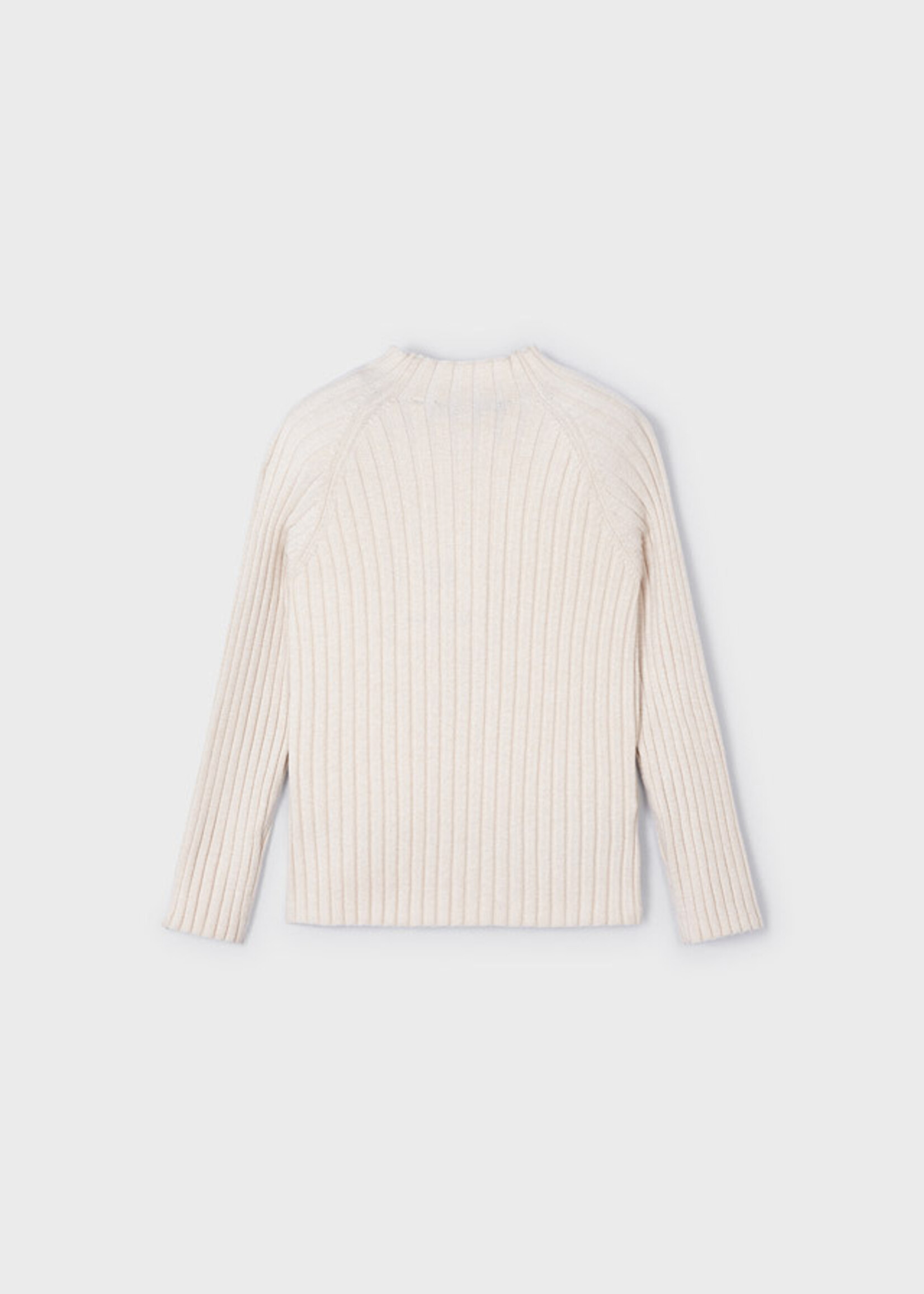 Mayoral Mayoral Rib mockneck sweater Chickpea - 23 04002