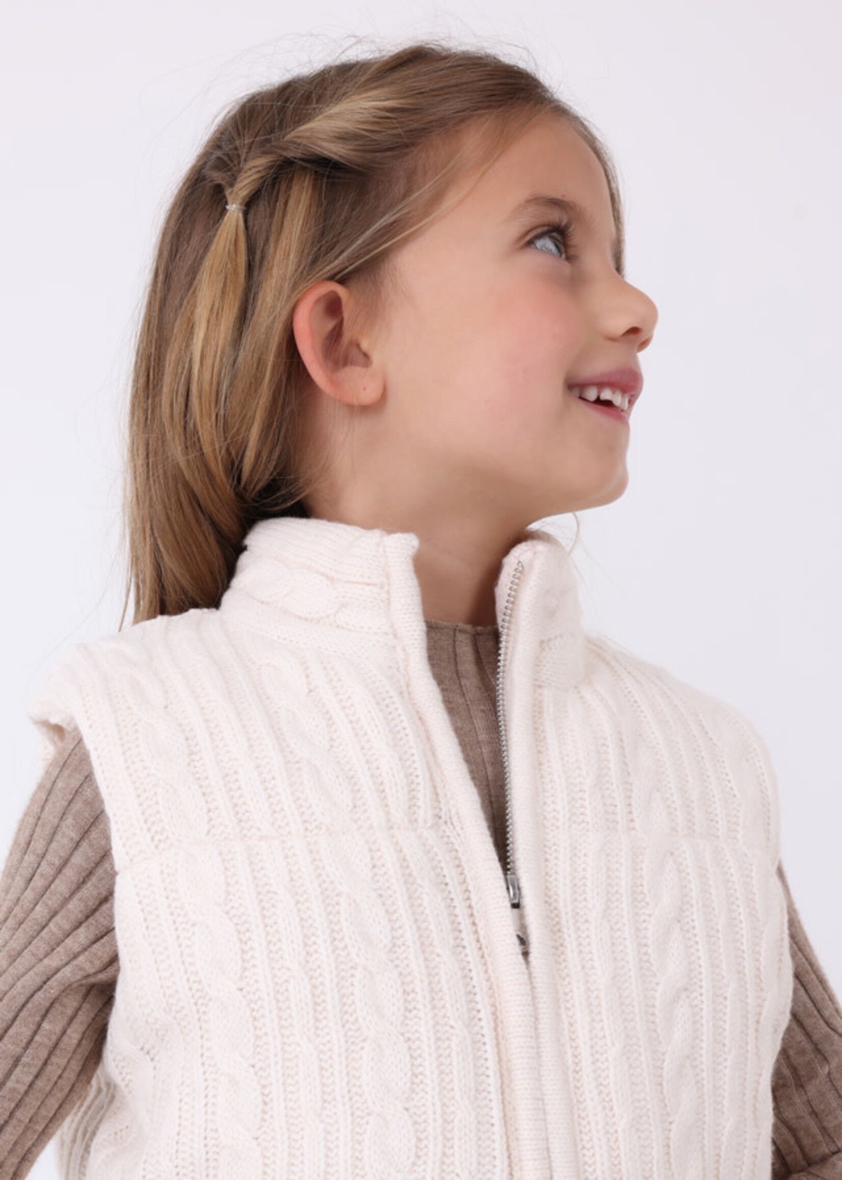 Mayoral Mayoral Knitting vest Chickpea - 23 04314