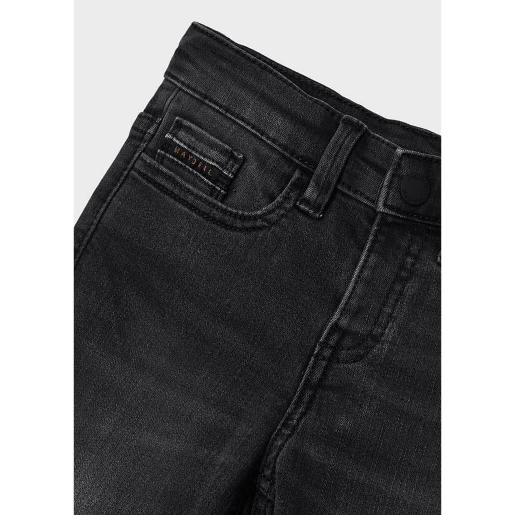 Mayoral Mayoral Skinny demin pants Dark Grey - 23 04521