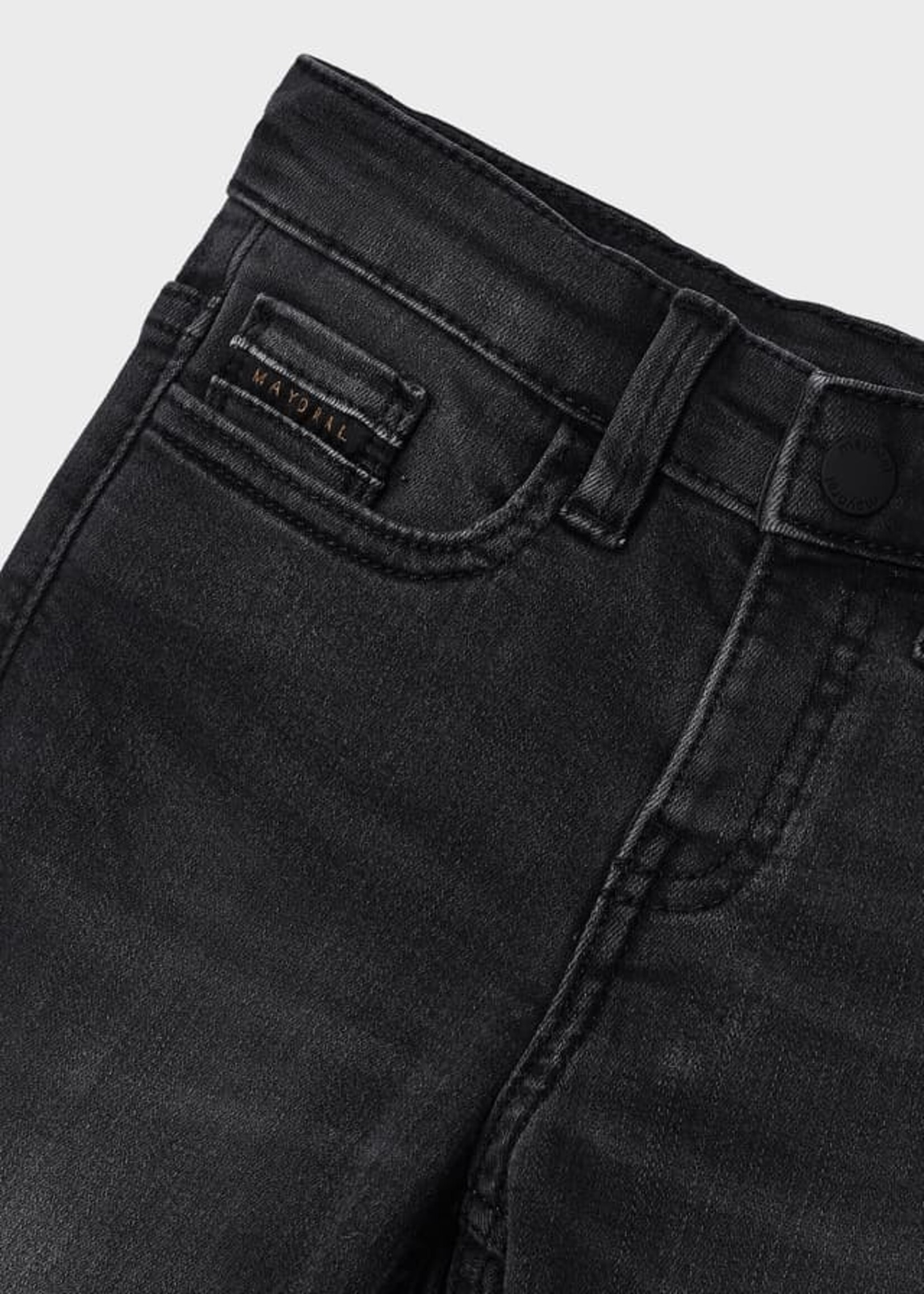 Mayoral Mayoral Skinny demin pants Dark Grey - 23 04521