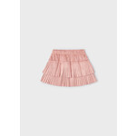 Mayoral Mayoral Pleated suede skirt Nude - 23 04903
