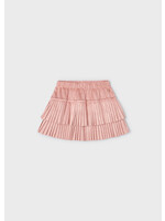 Mayoral Mayoral Pleated suede skirt Nude - 23 04903