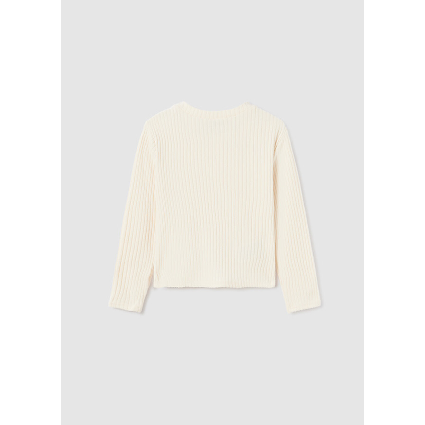 Mayoral Mayoral L/s ribbed shirt Chickpea - 23 07051