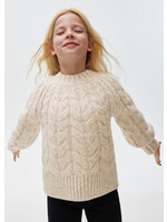 Mayoral Mayoral Braided jumper Beige - 23 07307