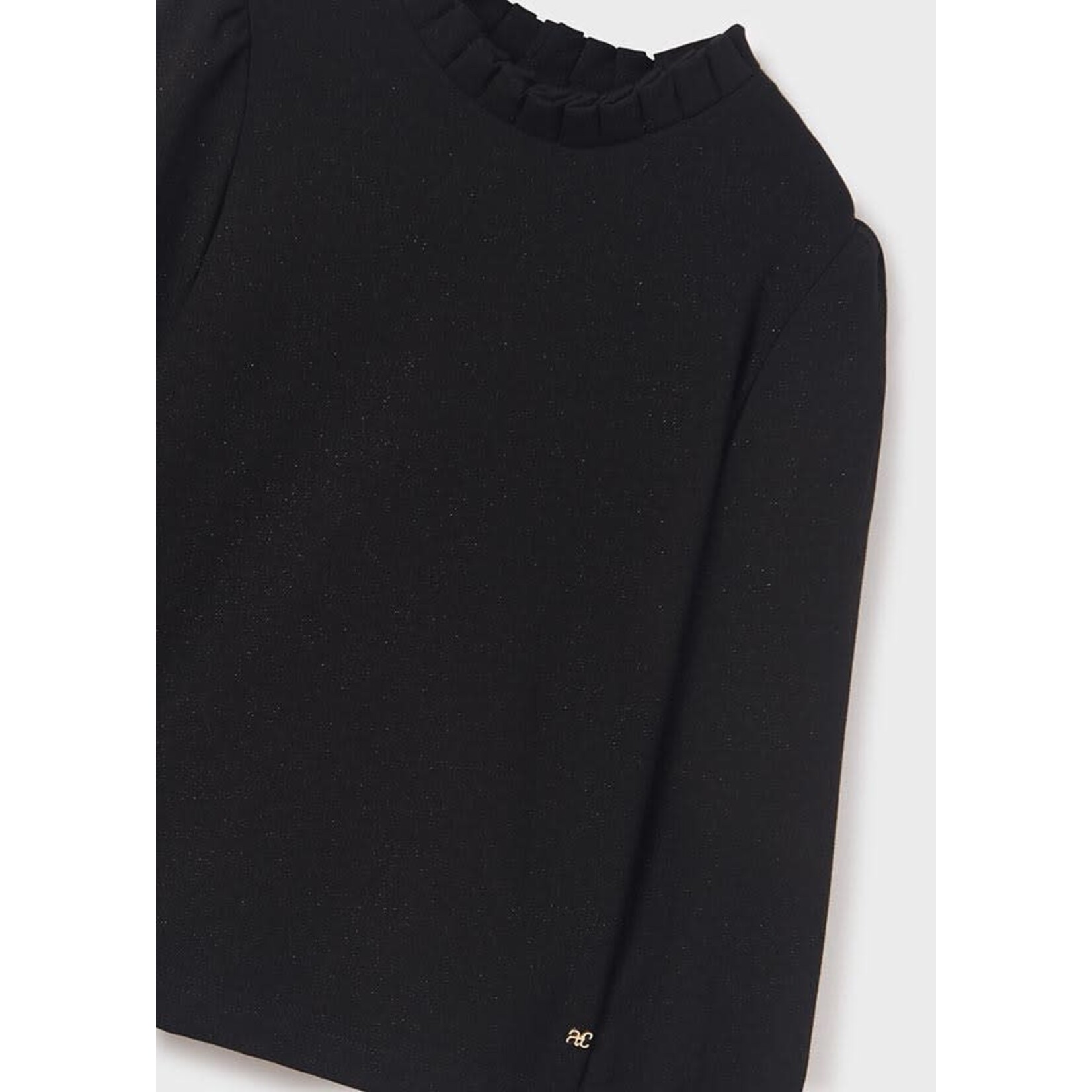 Abel & Lula Abel & Lula Interlock glitter turtleneck Black - 23 05651