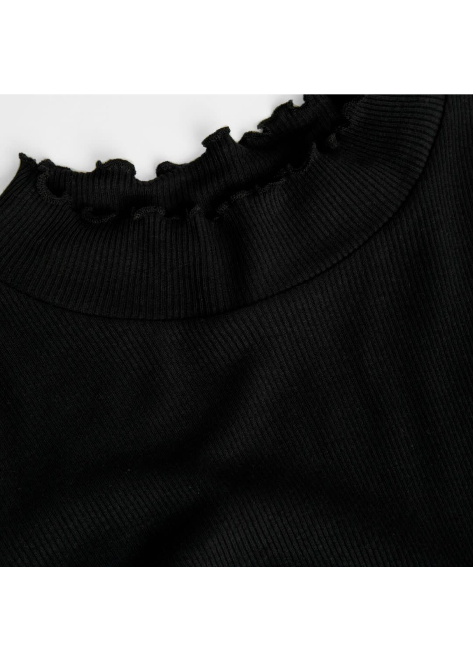 Boboli Boboli Knit t-Shirt for girl BLACK 457196