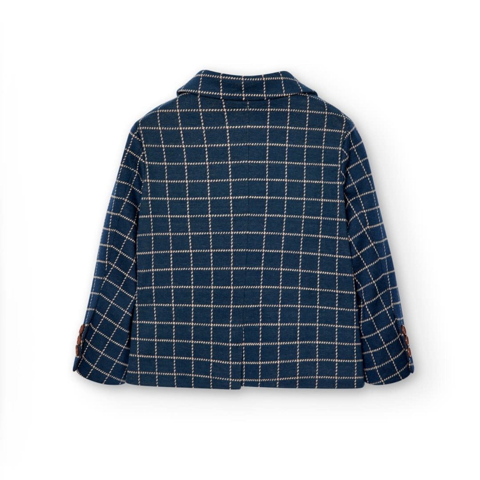 Boboli Boboli Knit blazer check for baby -BCI checks 717139B