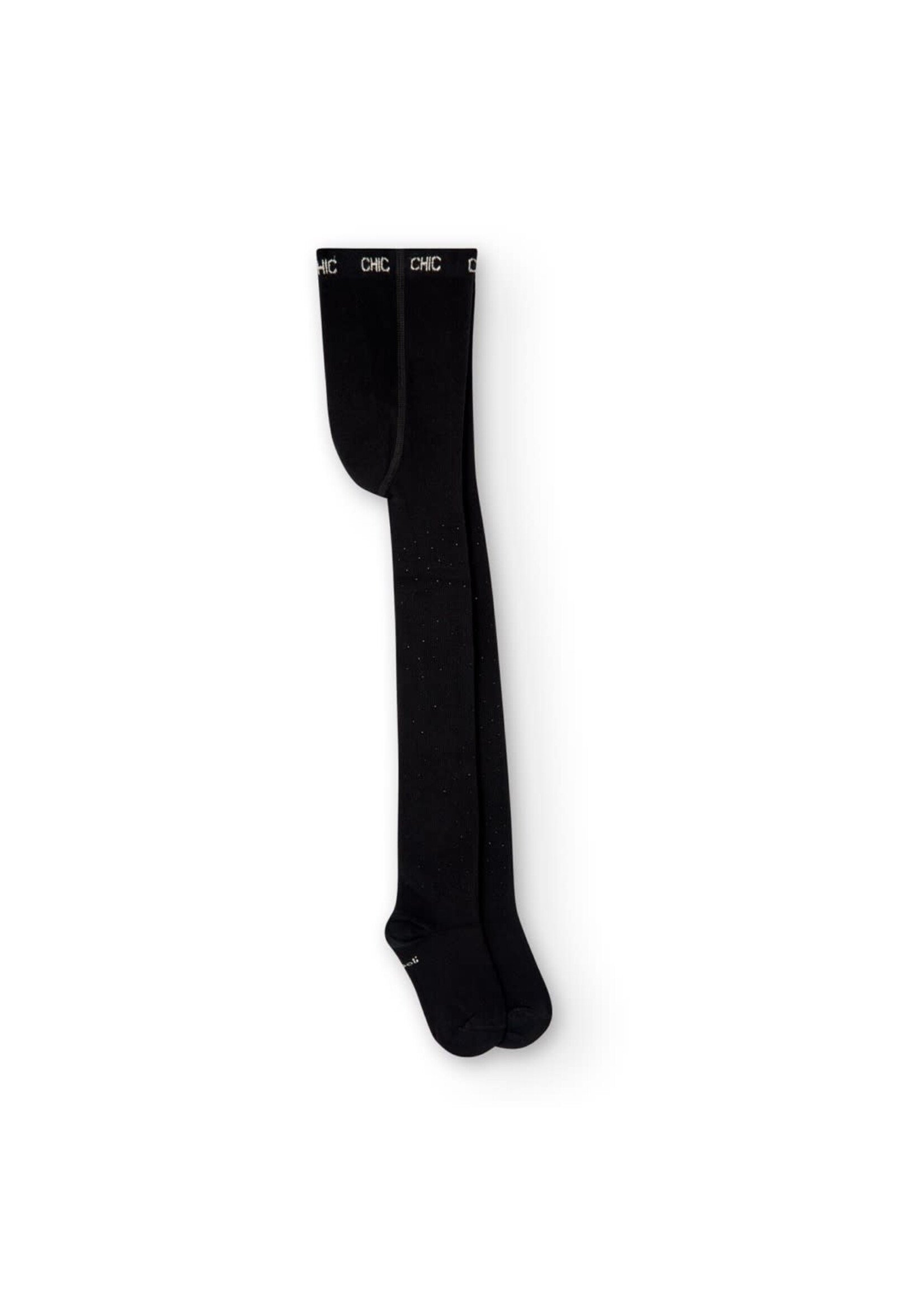 Boboli Boboli Thick tights crystals for girl -BCI BLACK 727185