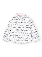 Boboli Boboli Oxford long sleeves shirt for baby -BCI print 717229B
