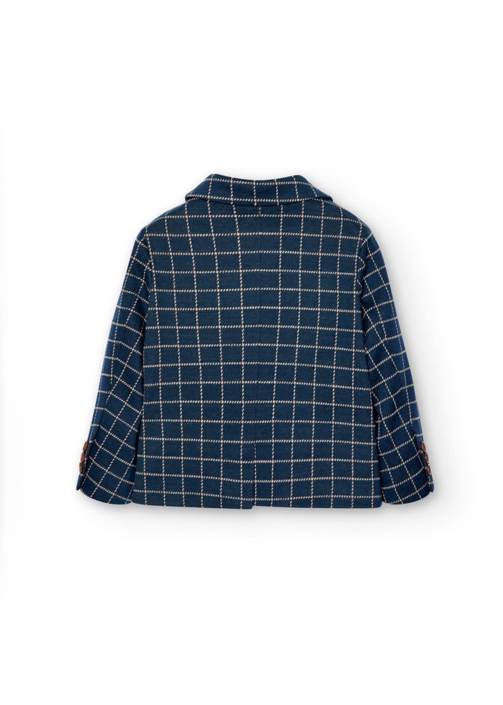 Boboli Boboli Knit blazer check  -BCI checks 717139