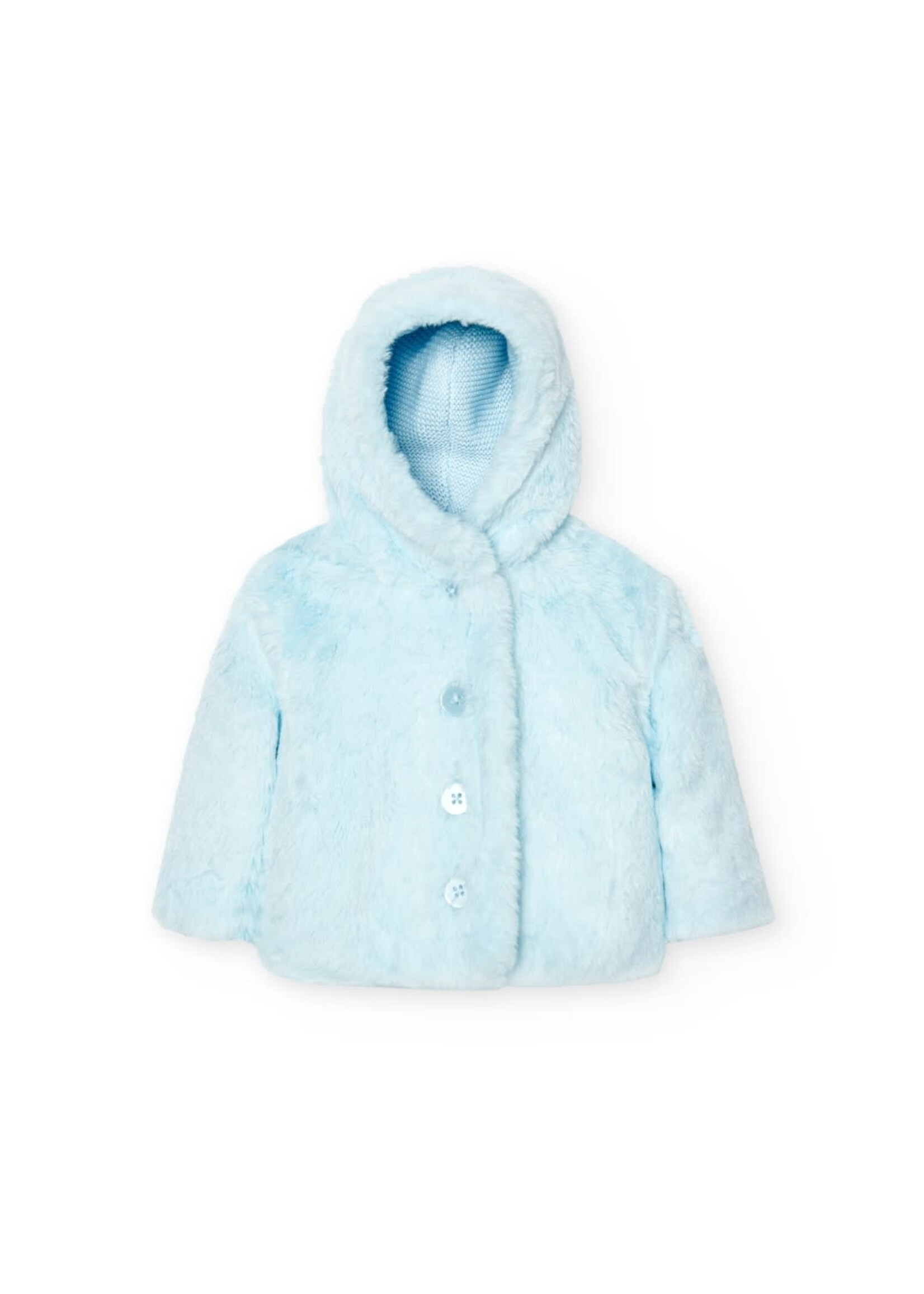 Boboli Jacket reversible for baby boy -BCI SKY BLUE 757009B