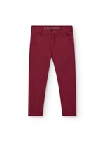 Boboli Stretch satin trousers for boy -BCI bourgogne 737052