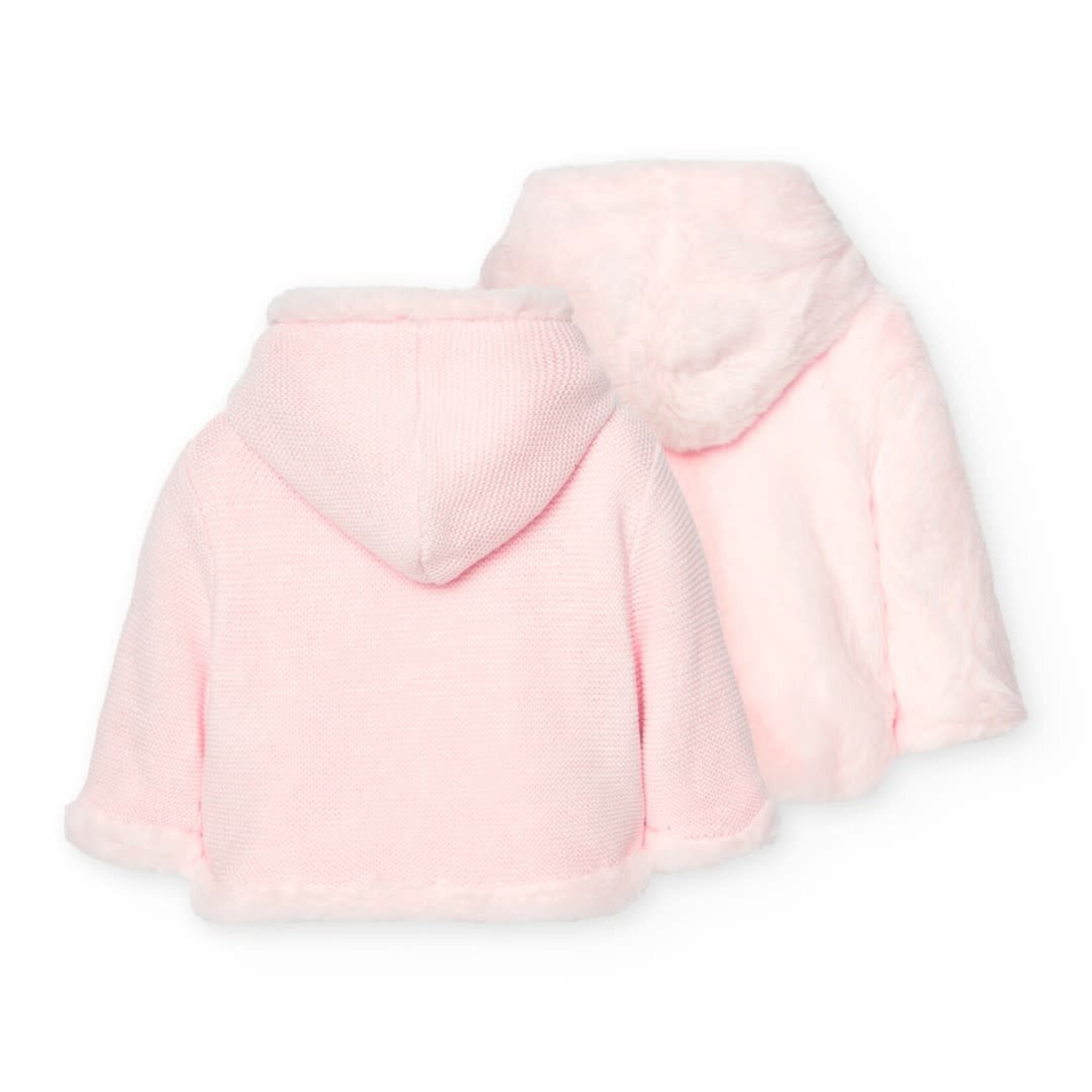 Boboli Boboli Jacket reversible for baby girl -BCI ROSE 747008B