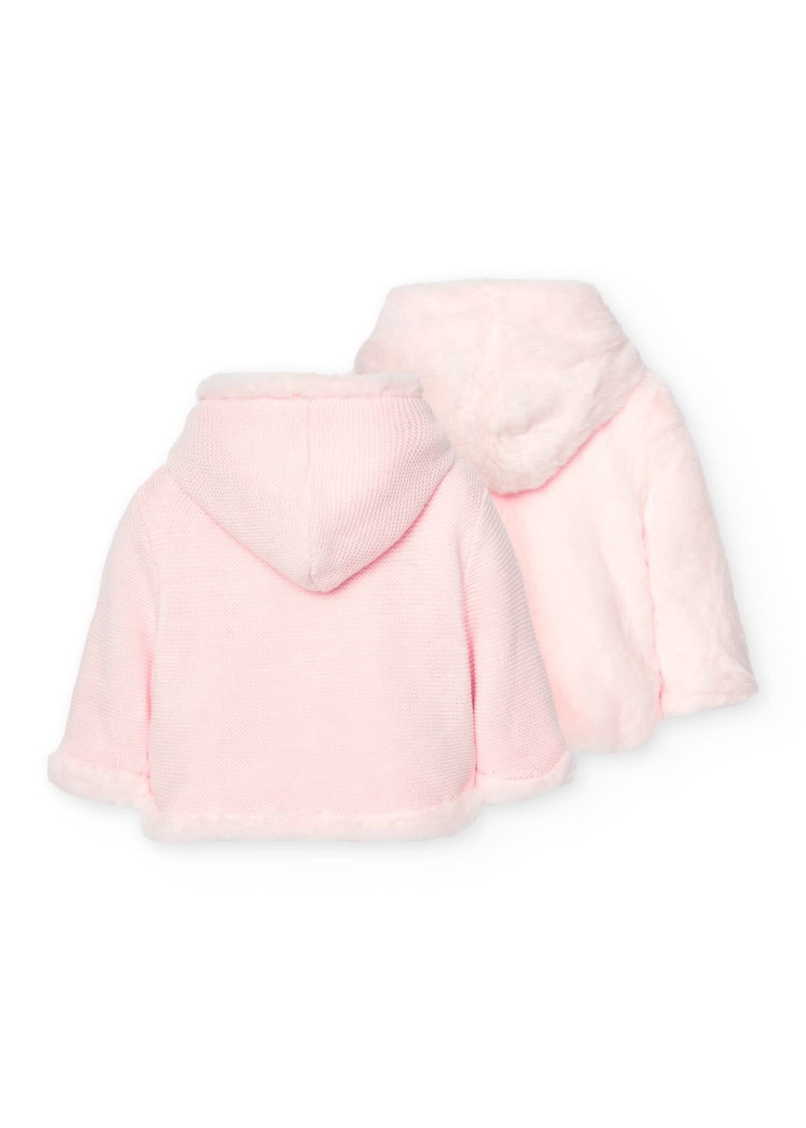 Boboli Boboli Jacket reversible for baby girl -BCI ROSE 747008B