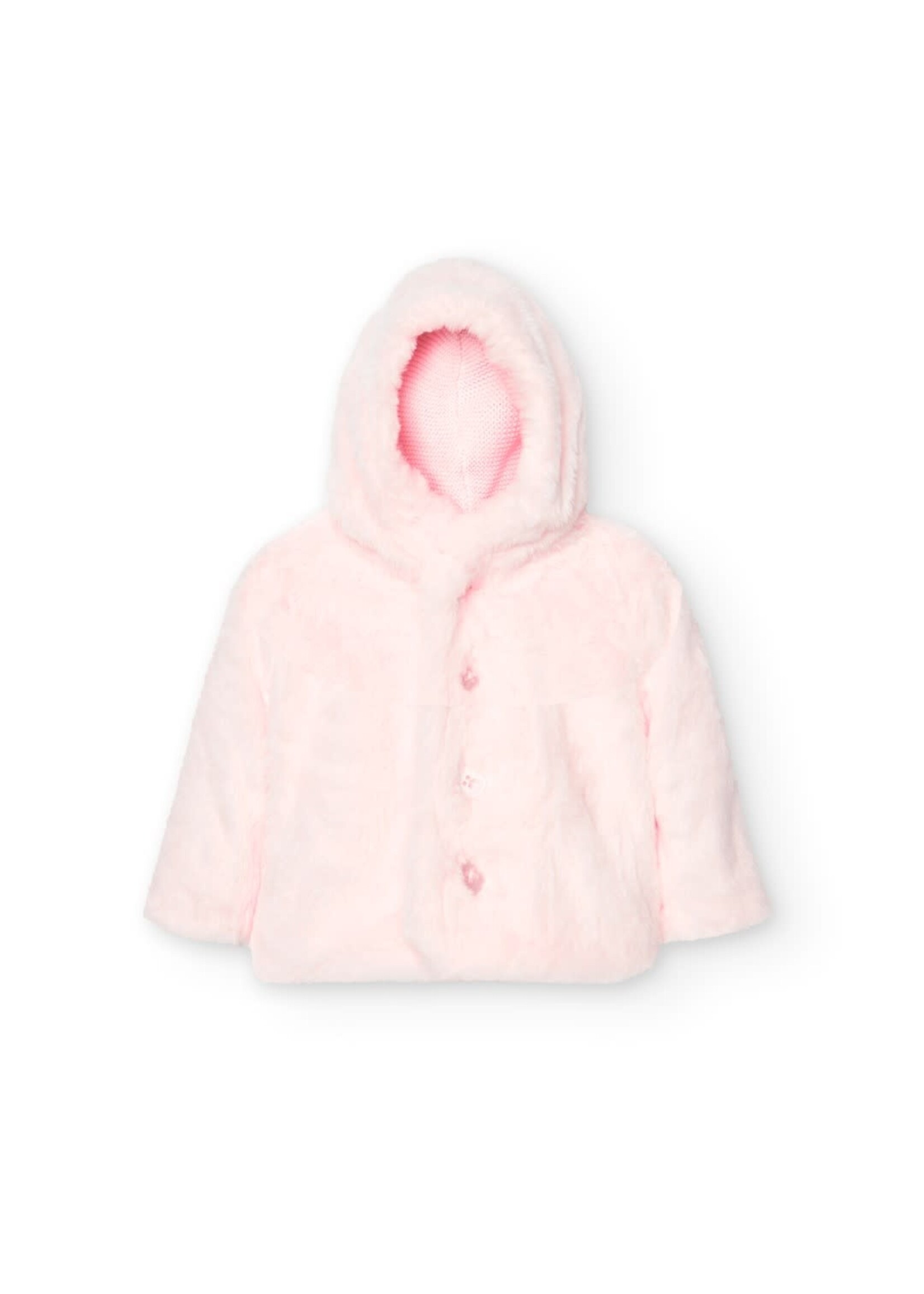 Boboli Jacket reversible for baby girl -BCI ROSE 747008B