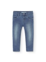 Boboli Denim stretch trousers for baby boy BLUE 390002