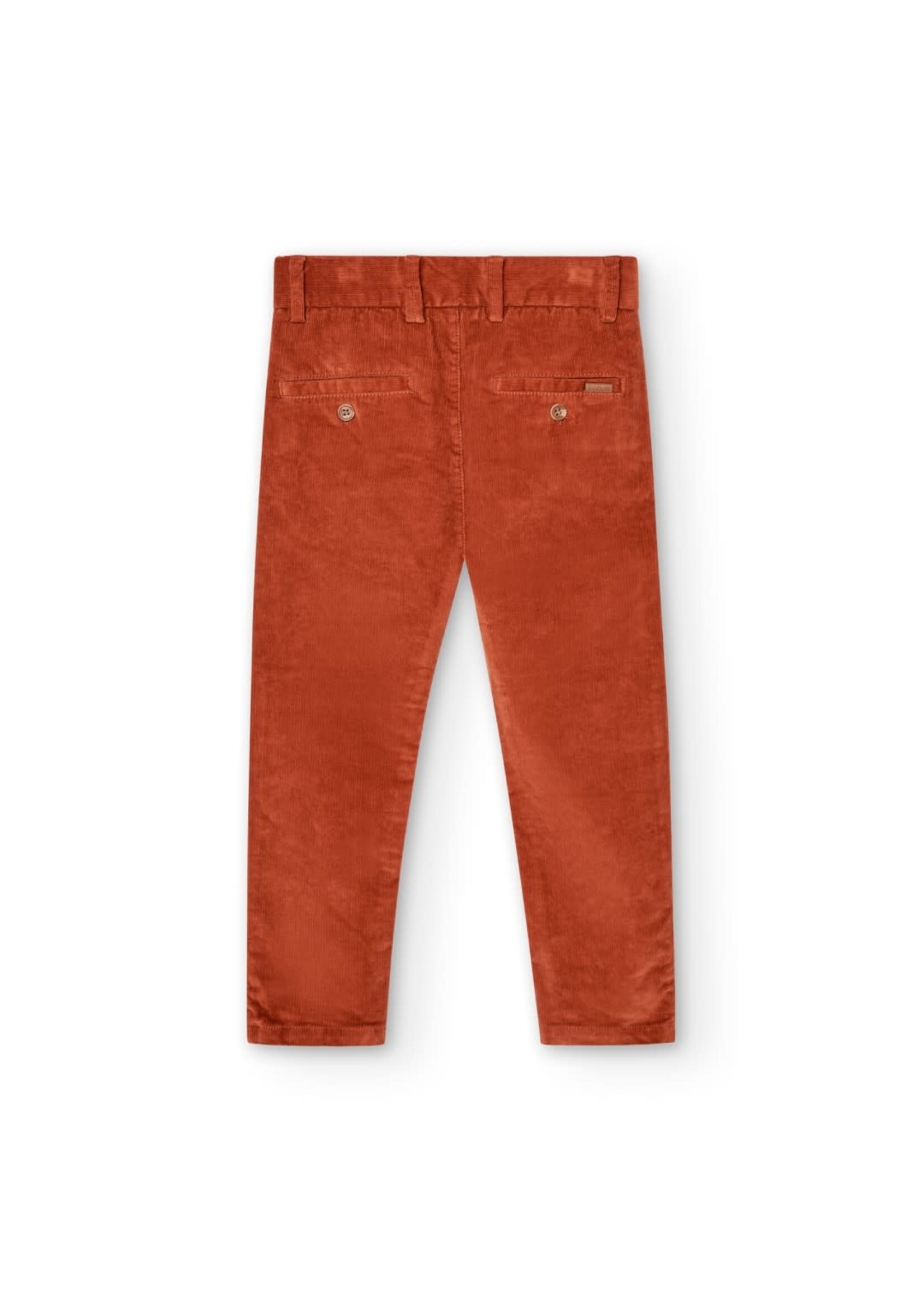Boboli Boboli Microcorduroy trousers for boy -BCI copper 737096