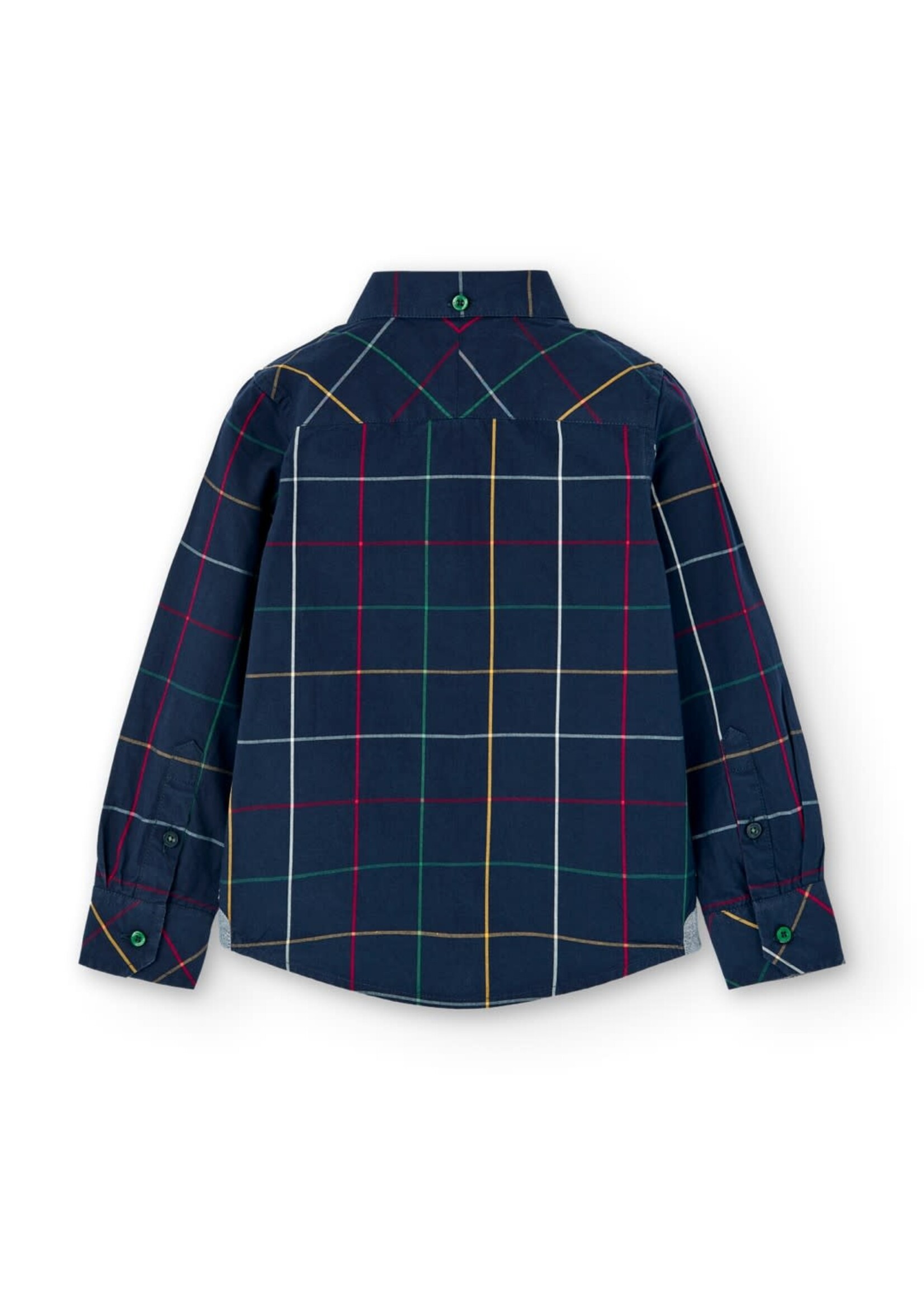 Boboli Poplin shirt check for boy checks 737399