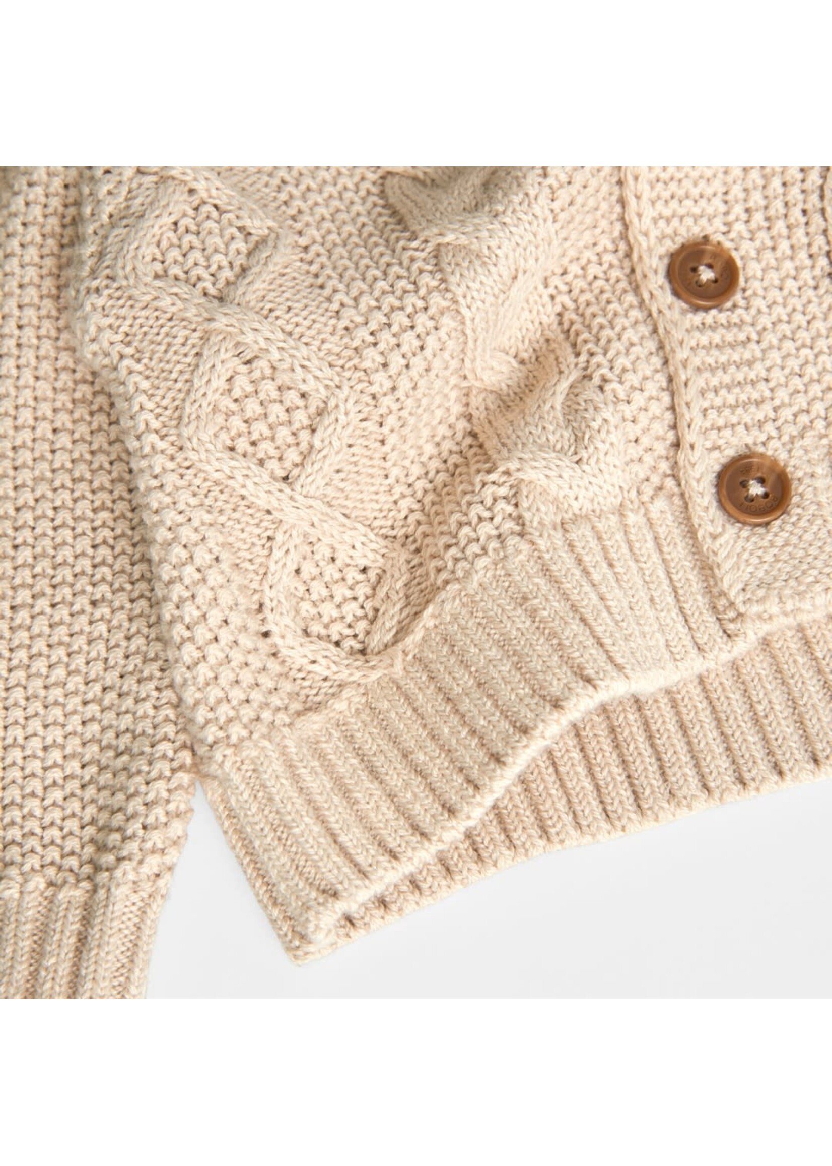 Boboli Knitwear jacket for baby -BCI beige 757155B