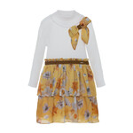 Patachou Patachou 3733555 OCHRE FLORAL PRINT F23-72
