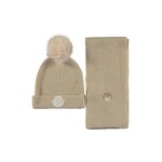 Le Chic Le Chic ROSA & REYA hat & scarf set C307-5900 Pearled Ivory