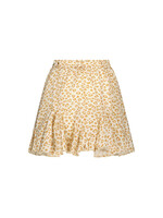 Le Chic Le Chic TECLA fancy leopard  skirt C308-5700 Pearled Ivory Leopard