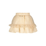 Le Chic Le Chic TAMAR dotted mesh skirt C308-5733 Pearled Ivory
