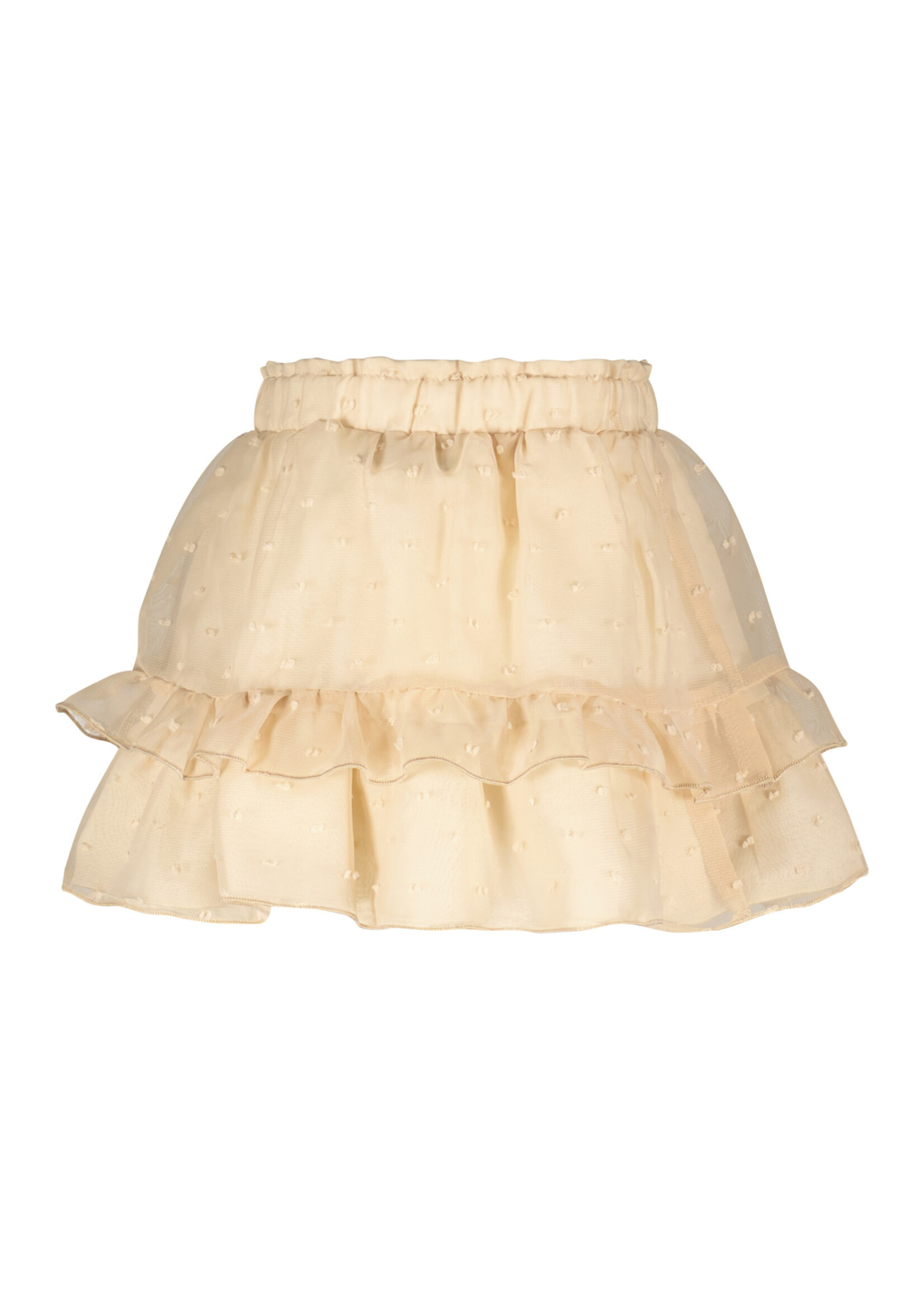Le Chic Le Chic TAMAR dotted mesh skirt C308-5733 Pearled Ivory