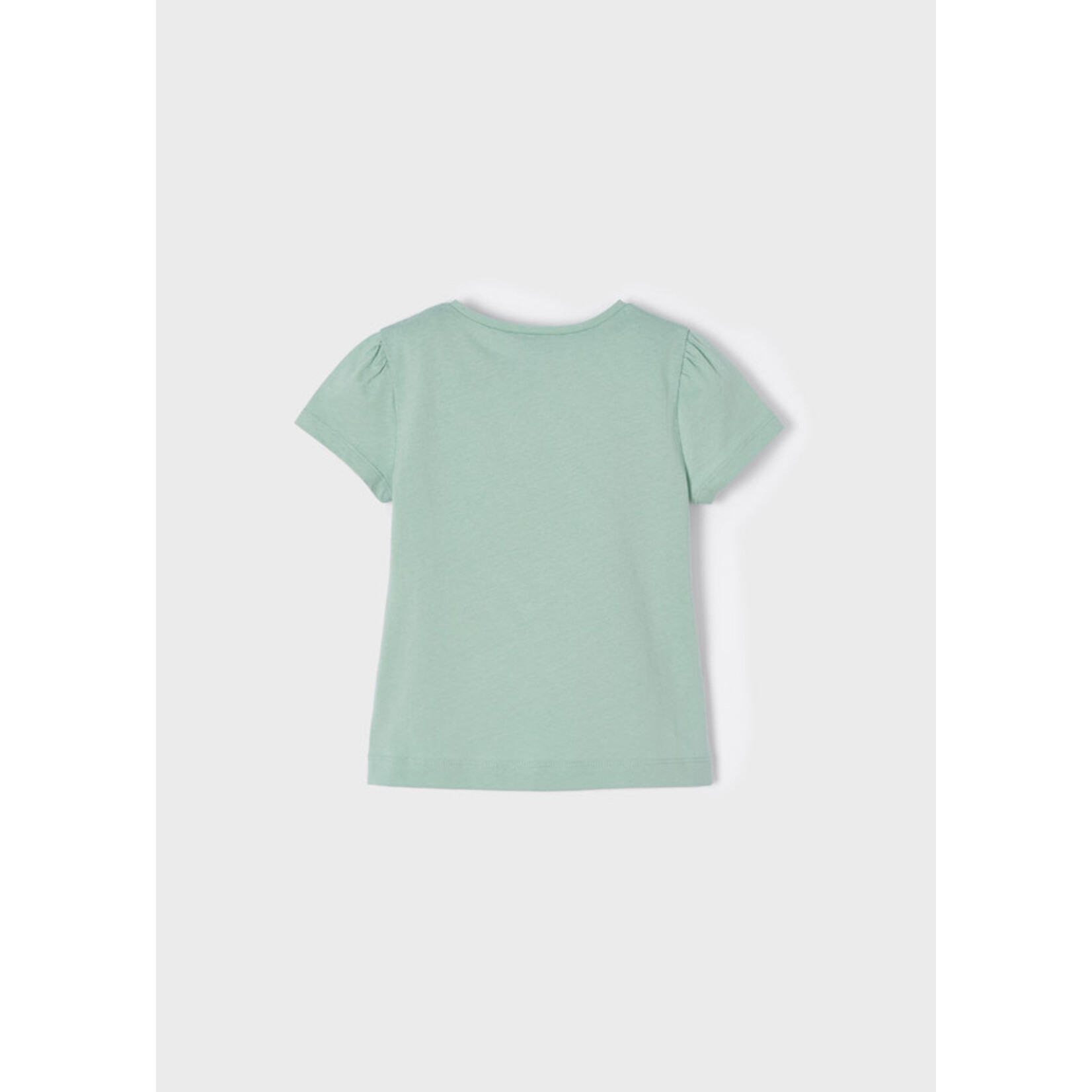 Mayoral Mayoral S/s bow t-shirt green- 22 03041