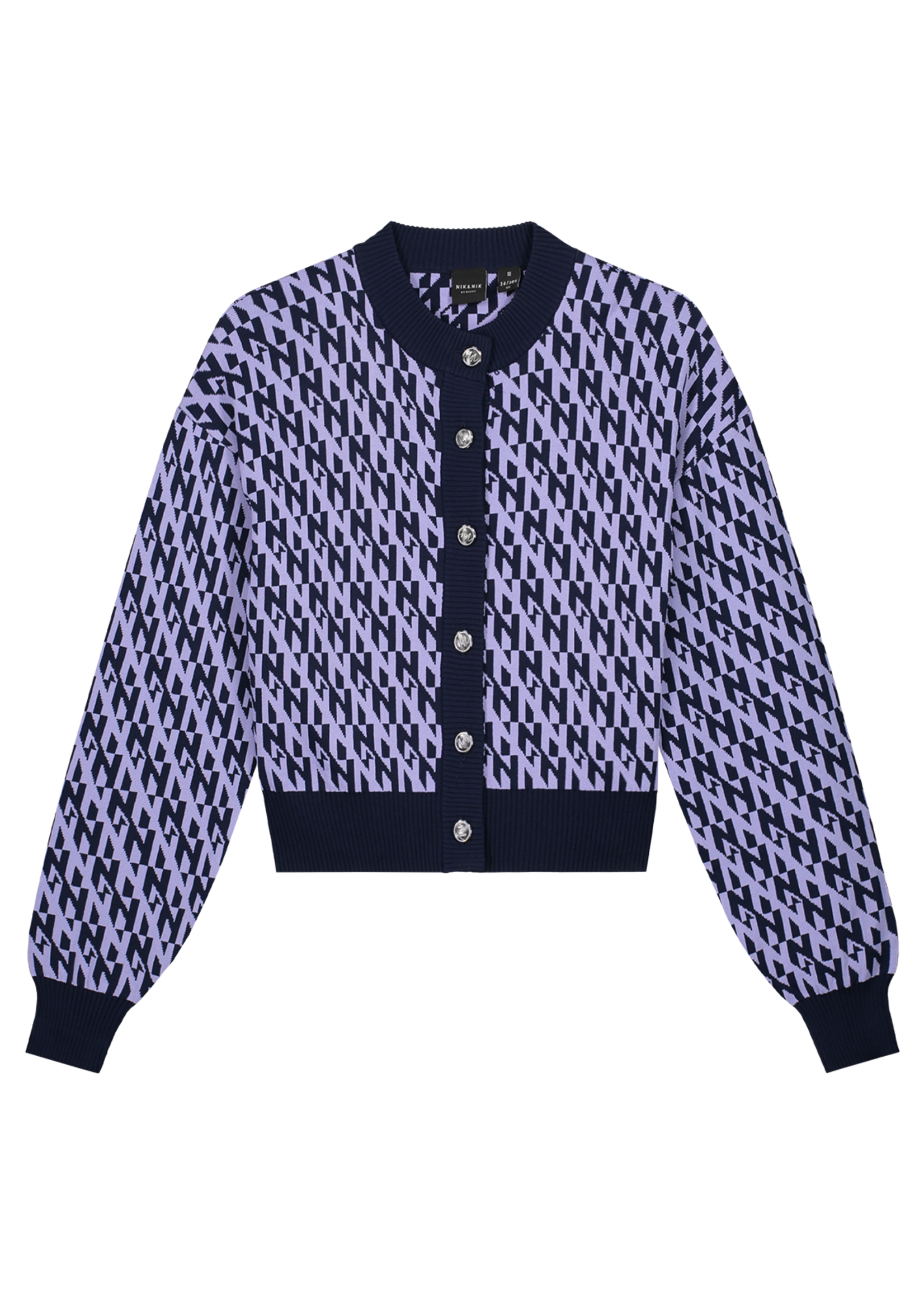 Nik&Nik Nik&Nik Twiggy Cardigan Violet G 7-380 2305