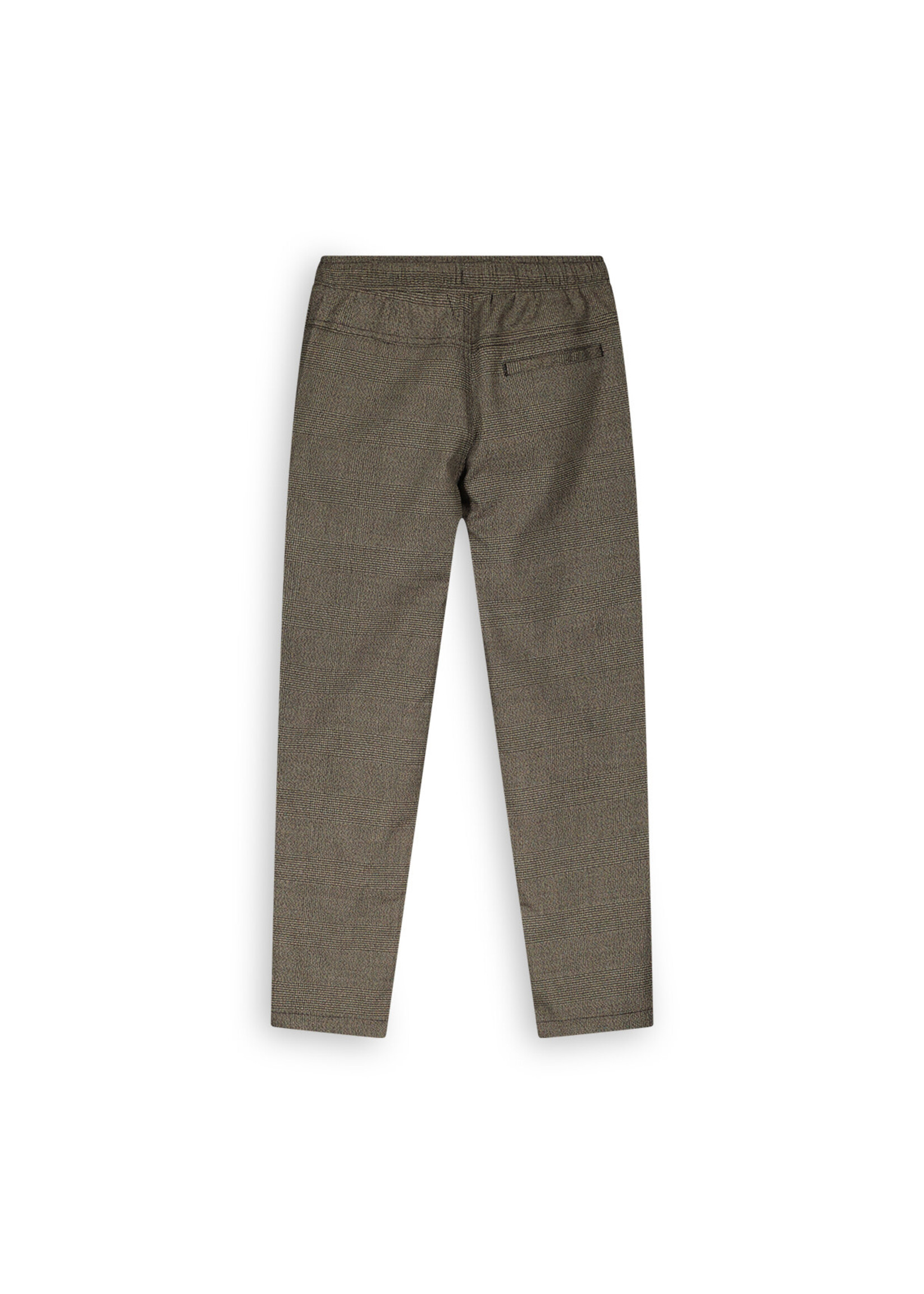 Bellaire Bellaire Woven check trouser B308-4603 Brownie