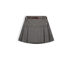 Nobell Nobell NoBell' Nimmy girls pleated check skirt with belt navy Q308-3700 Navy Blazer