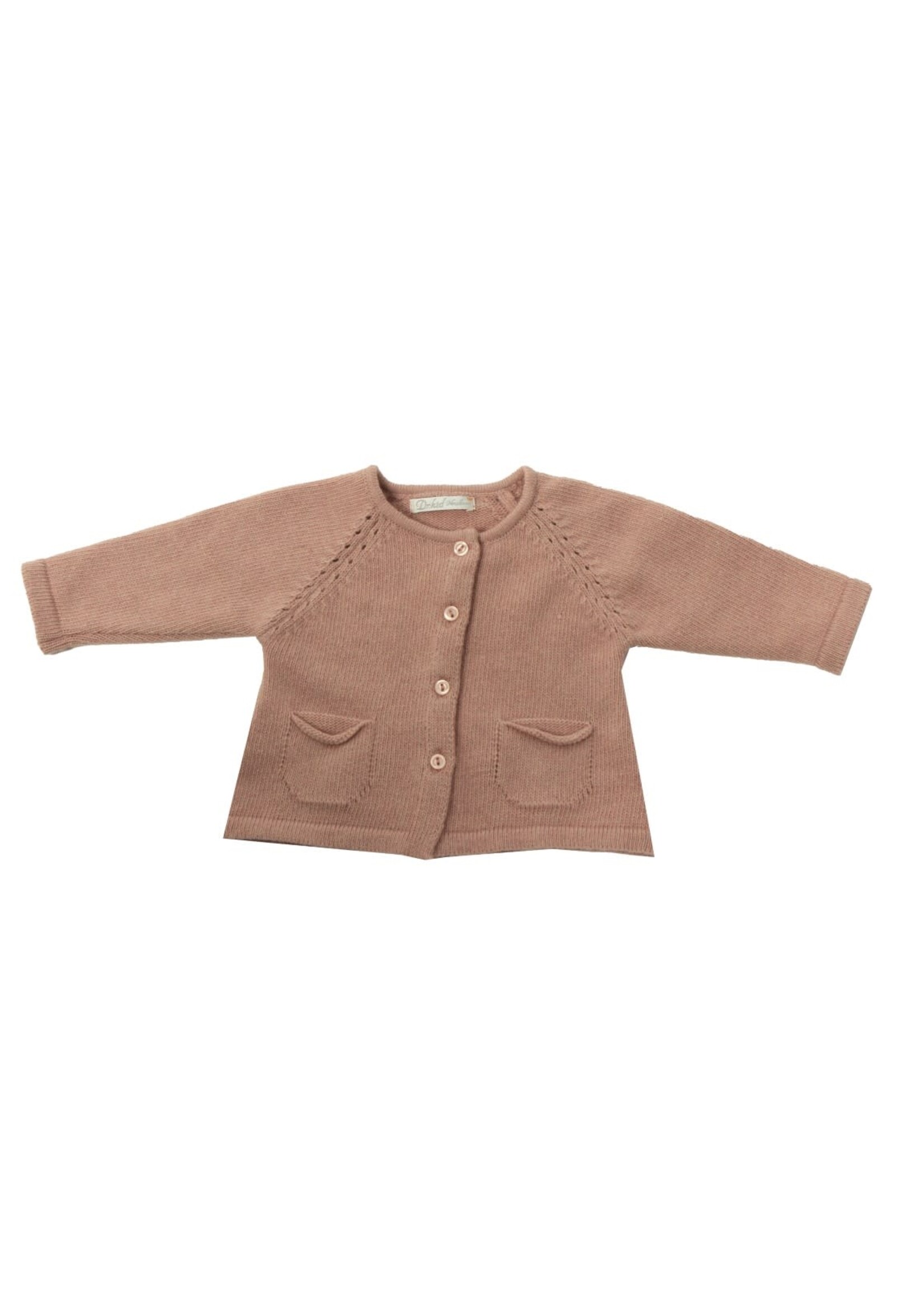 Dr Kid Cardigan (Newborn) 337-Bege Mescla-DK173